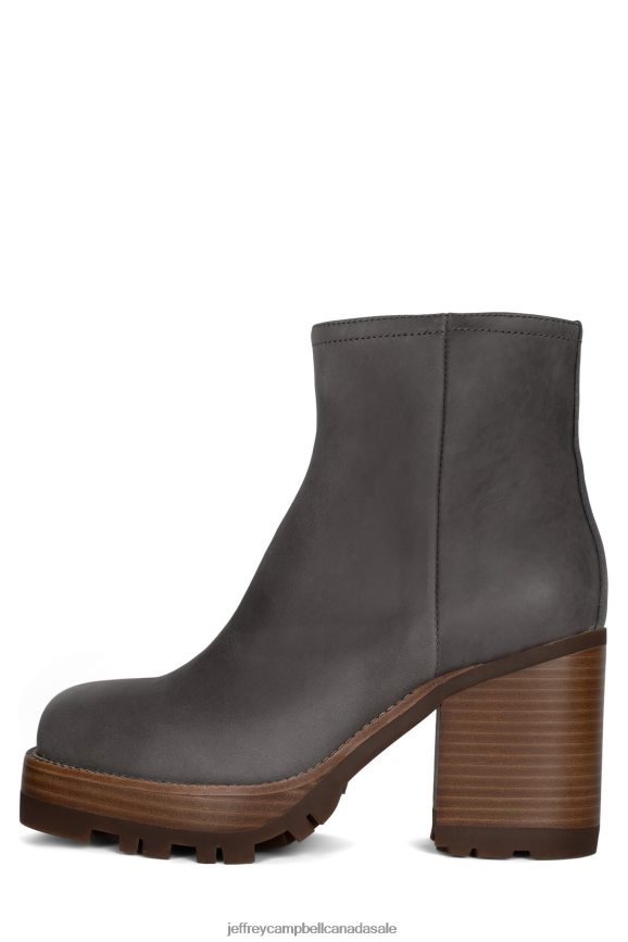 ABUNDANT-L Women Dark Grey PLRNJH568 Jeffrey Campbell Ankle Boots
