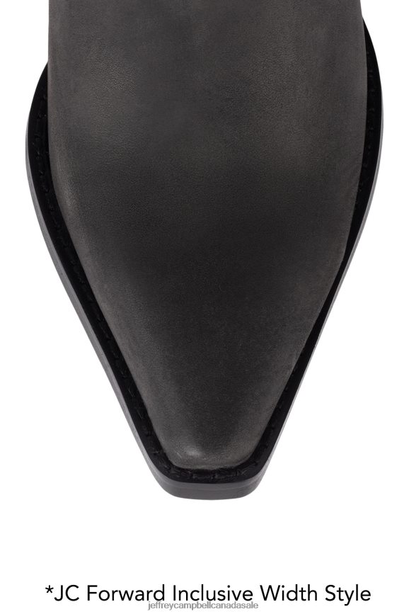 AMITY Women Black Washed PLRNJH356 Jeffrey Campbell Ankle Boots