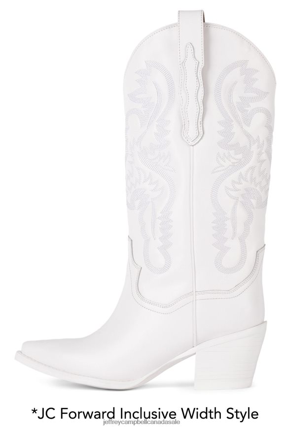 AMITY Women White Combo PLRNJH357 Jeffrey Campbell Ankle Boots