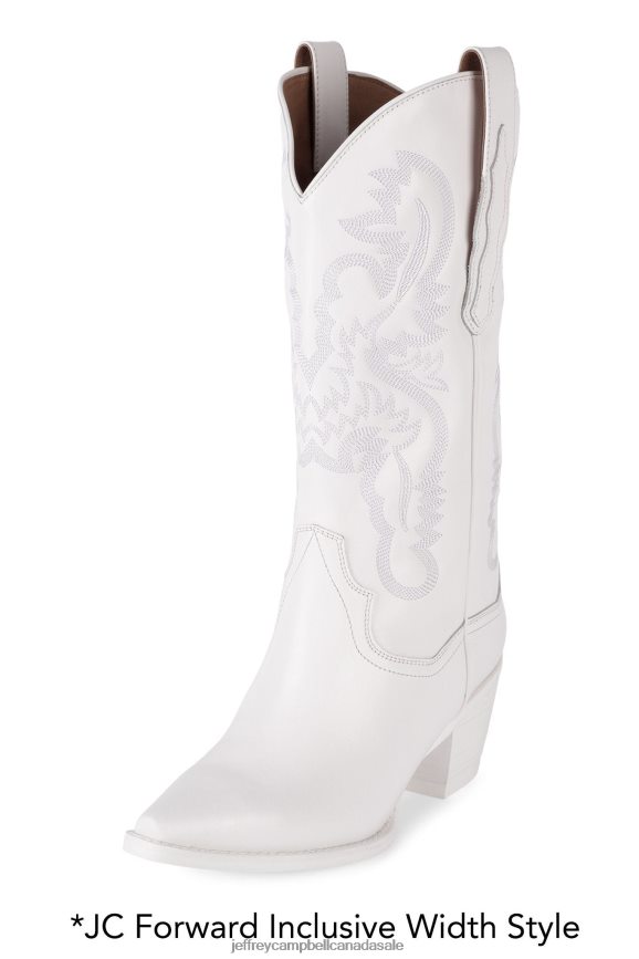 AMITY Women White Combo PLRNJH357 Jeffrey Campbell Ankle Boots