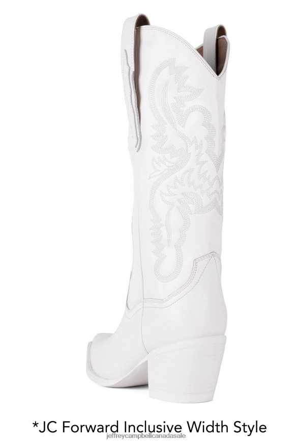 AMITY Women White Combo PLRNJH357 Jeffrey Campbell Ankle Boots