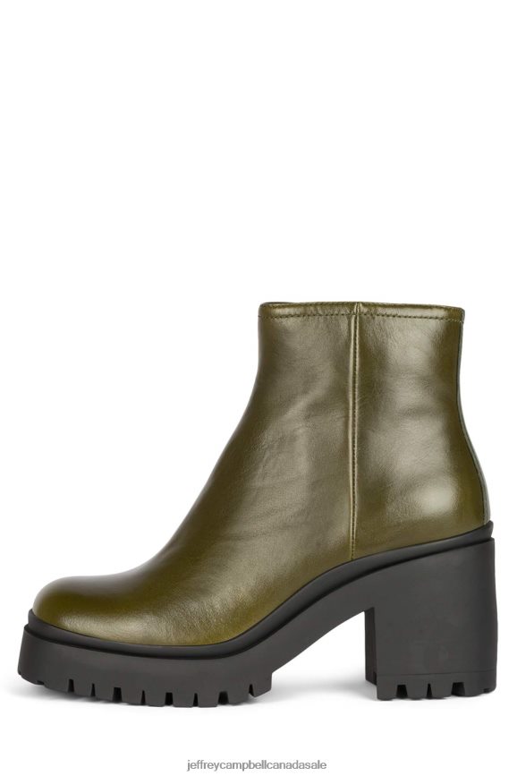 ANEMONE Women Olive PLRNJH404 Jeffrey Campbell Ankle Boots