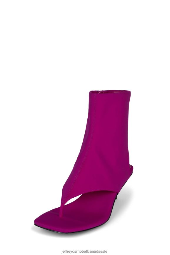 ASSURED Women Fuchsia Neoprene PLRNJH344 Jeffrey Campbell Ankle Boots
