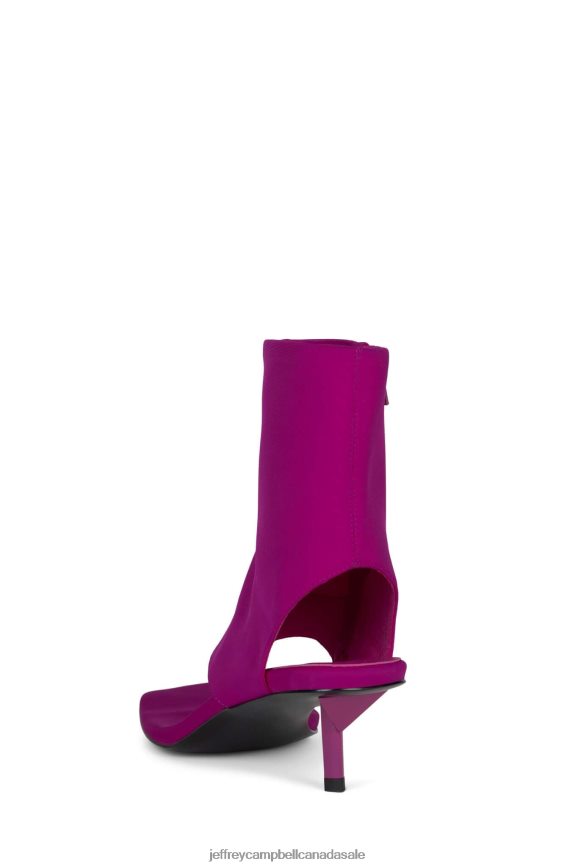 ASSURED Women Fuchsia Neoprene PLRNJH344 Jeffrey Campbell Ankle Boots