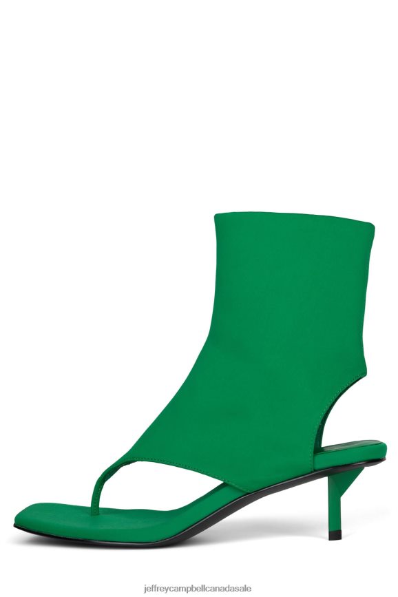 ASSURED Women Green Neoprene PLRNJH346 Jeffrey Campbell Ankle Boots