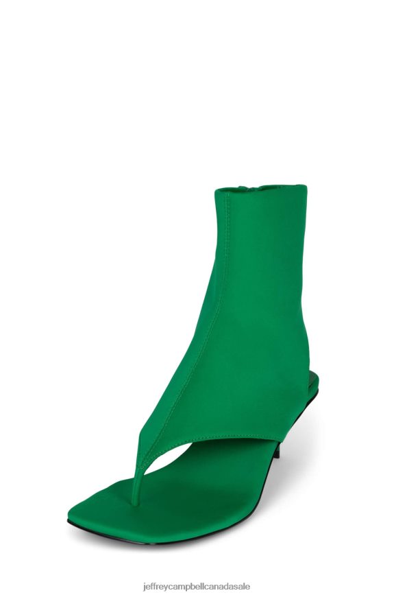 ASSURED Women Green Neoprene PLRNJH346 Jeffrey Campbell Ankle Boots
