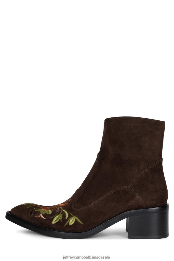 BANDITS Women Brown Suede Multi PLRNJH523 Jeffrey Campbell Ankle Boots