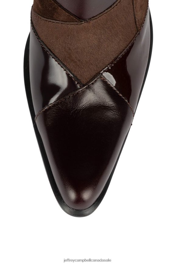 CABALLEROS Women Brown Exotic Multi PLRNJH595 Jeffrey Campbell Ankle Boots