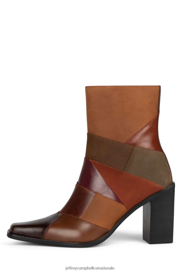 CALIMITYLP Women Brown Multi PLRNJH422 Jeffrey Campbell Ankle Boots