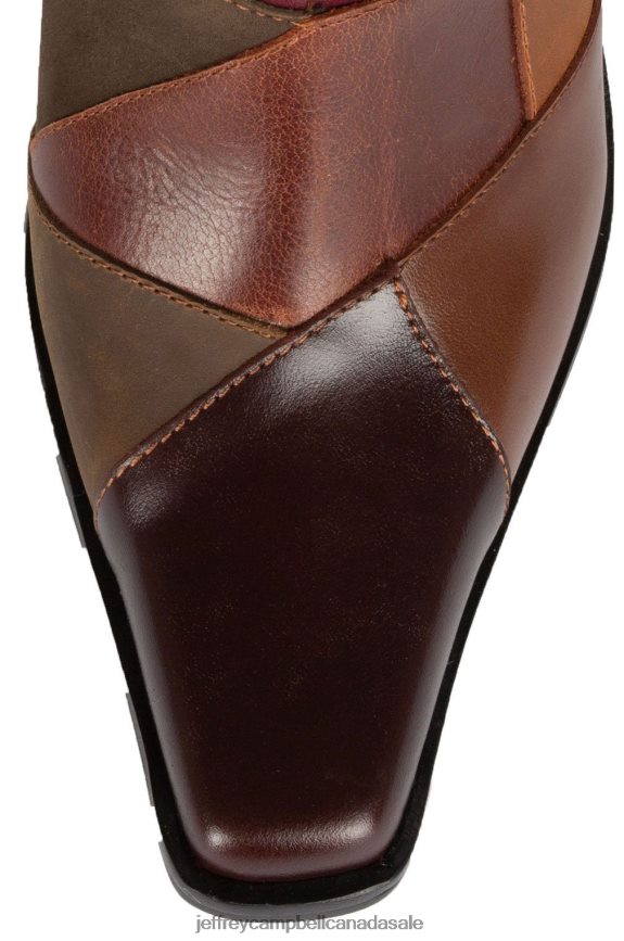 CALIMITYLP Women Brown Multi PLRNJH422 Jeffrey Campbell Ankle Boots