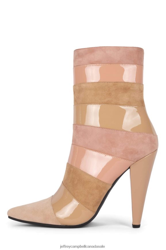 COMPLEXED Women Nude Multi PLRNJH420 Jeffrey Campbell Ankle Boots