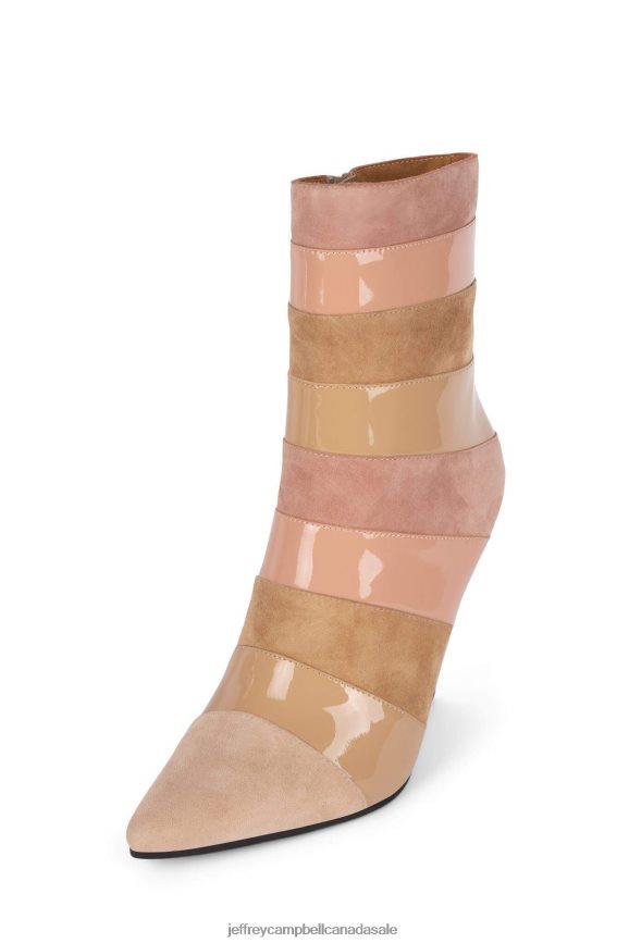 COMPLEXED Women Nude Multi PLRNJH420 Jeffrey Campbell Ankle Boots