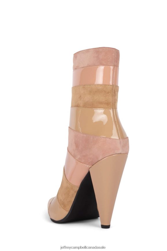COMPLEXED Women Nude Multi PLRNJH420 Jeffrey Campbell Ankle Boots