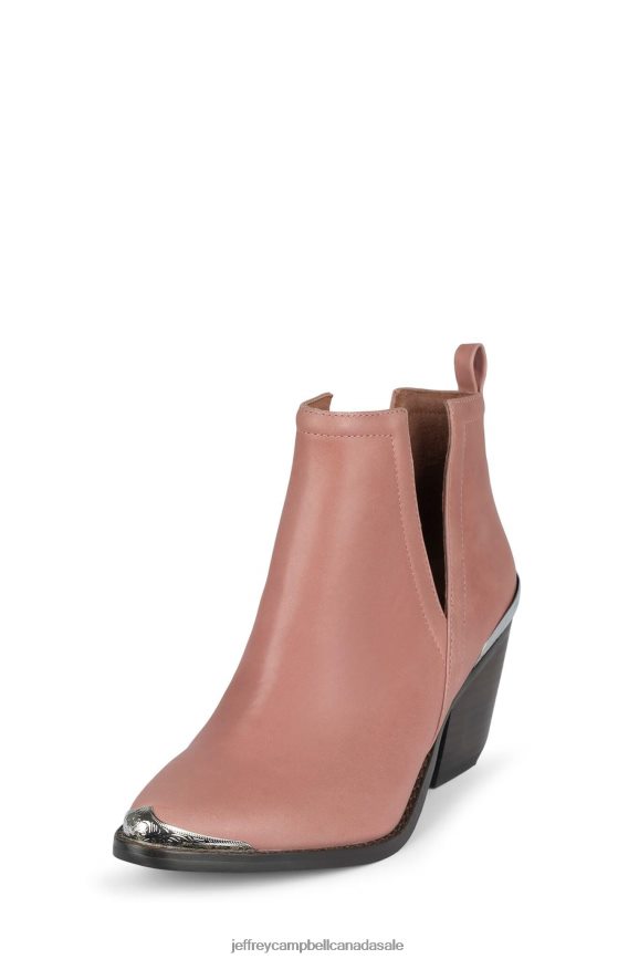 CROMWELL Women Pink Dark Stack PLRNJH378 Jeffrey Campbell Ankle Boots