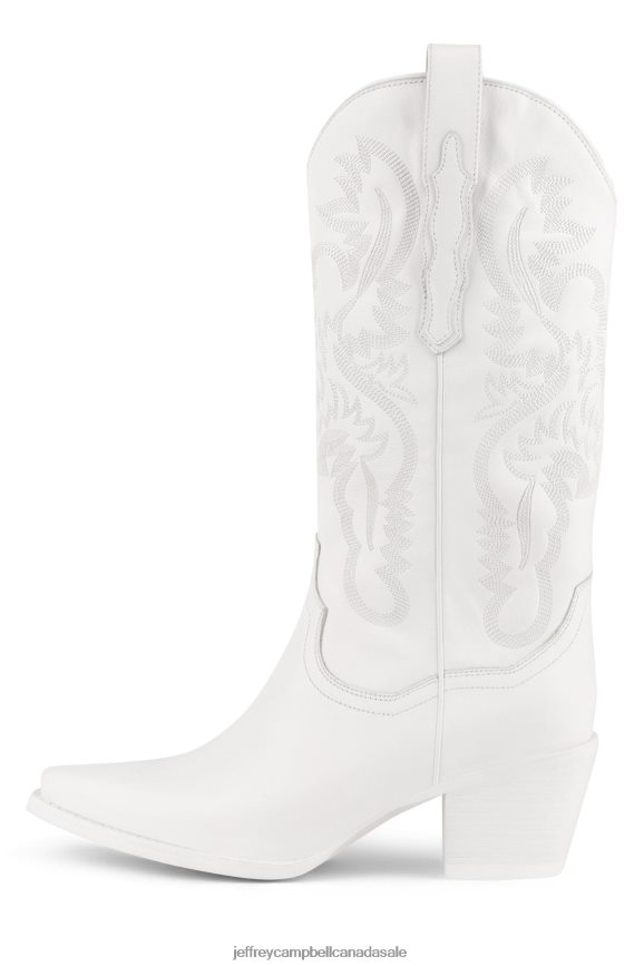 DAGGET Women White PLRNJH333 Jeffrey Campbell Ankle Boots