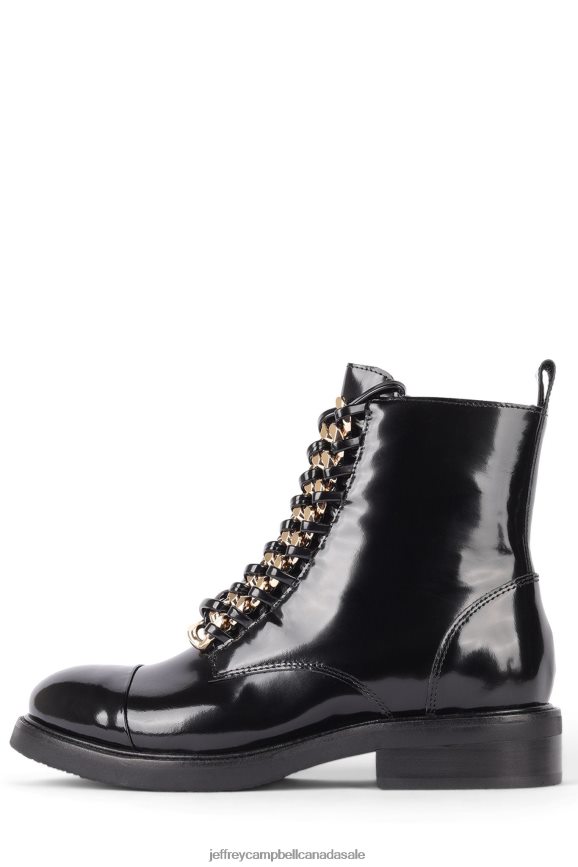 DAMON-2H Women Black Box PLRNJH423 Jeffrey Campbell Ankle Boots