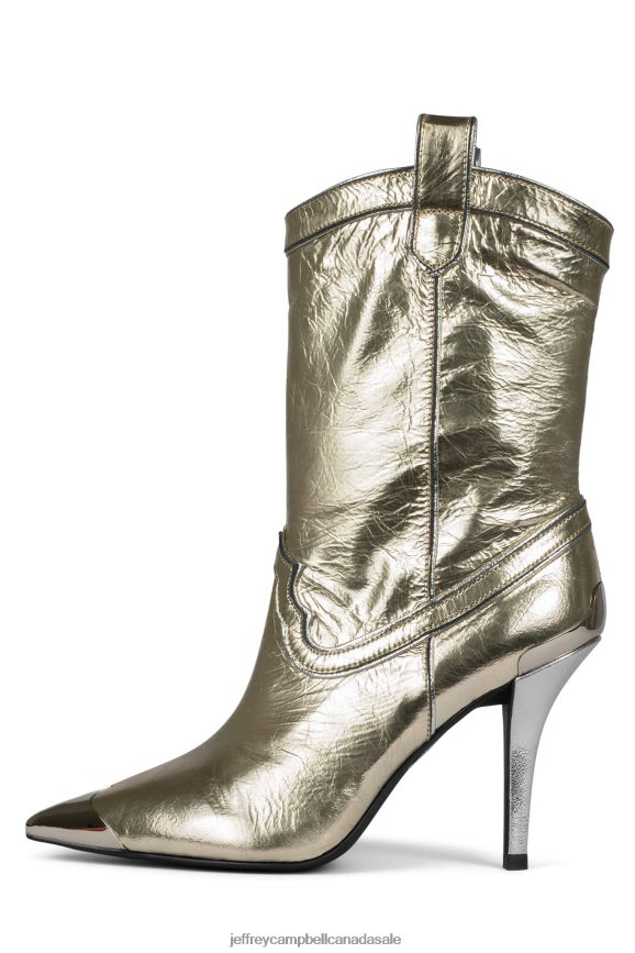 EL-PASO Women Silver PLRNJH603 Jeffrey Campbell Ankle Boots