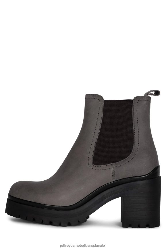 ESCOB Women Dark Grey PLRNJH500 Jeffrey Campbell Ankle Boots