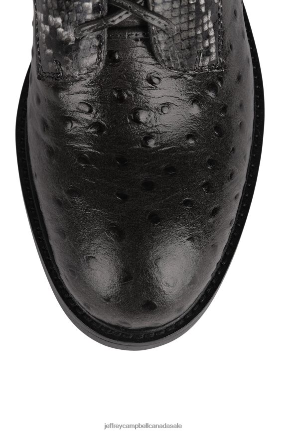 FISCHER Women Grey Exotic Multi PLRNJH903 Jeffrey Campbell Ankle Boots