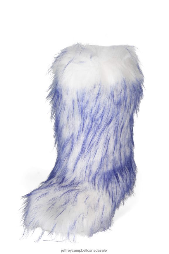 FLUFFY Women Ice Blue Combo PLRNJH636 Jeffrey Campbell Ankle Boots