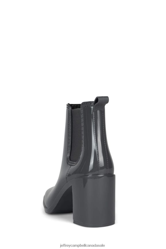 HURRICANE2 Women Grey Shiny PLRNJH896 Jeffrey Campbell Ankle Boots