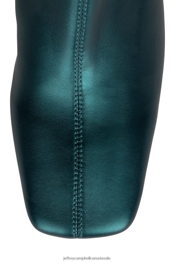 JEREMA Women Dark Teal Metallic PLRNJH544 Jeffrey Campbell Ankle Boots