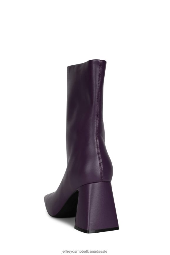 JEREMA Women Eggplant PLRNJH543 Jeffrey Campbell Ankle Boots