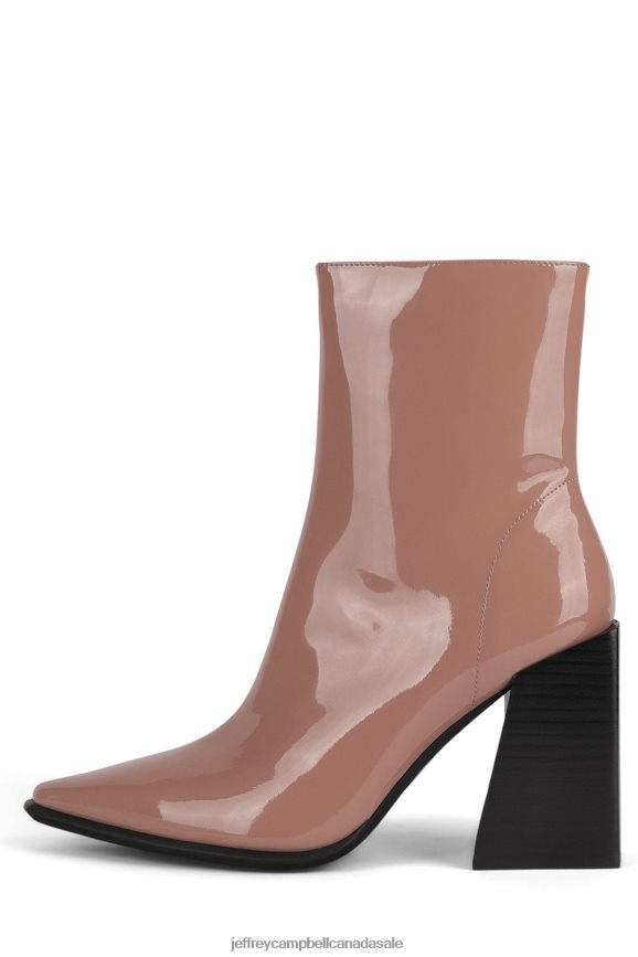 LA-SIREN Women Blush Patent PLRNJH666 Jeffrey Campbell Ankle Boots