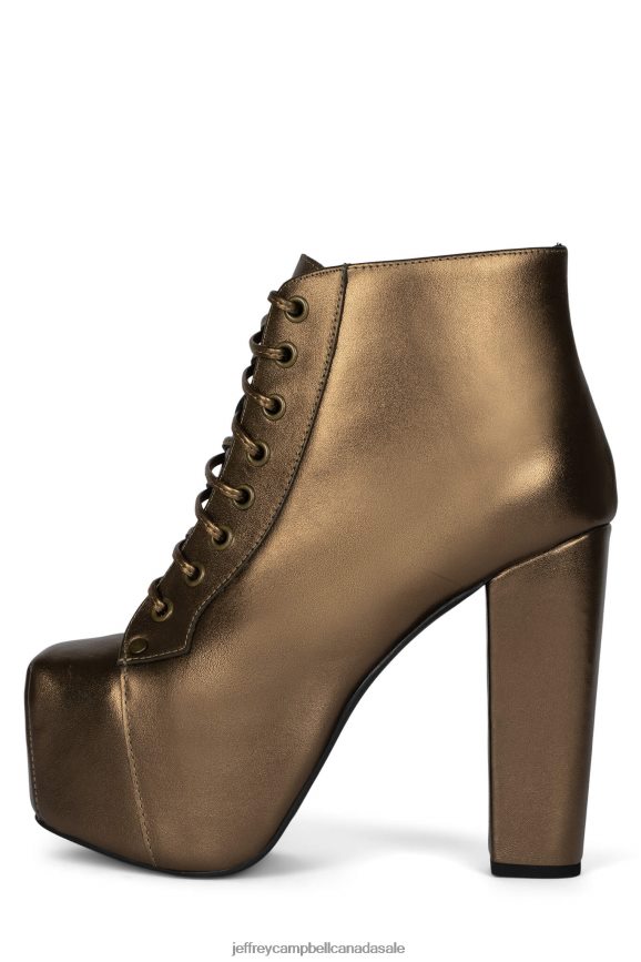 LITA Women Bronze PLRNJH398 Jeffrey Campbell Ankle Boots
