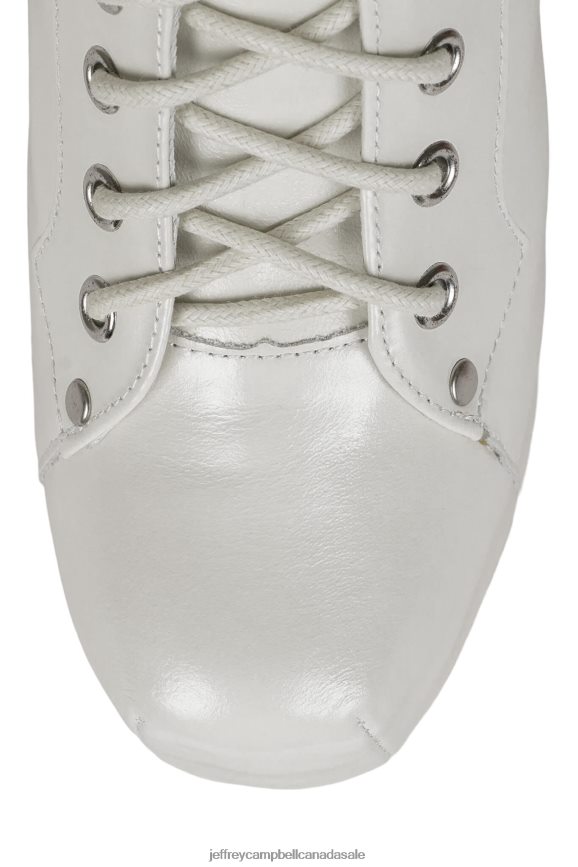 LITA Women Ice Natural Stack PLRNJH494 Jeffrey Campbell Ankle Boots