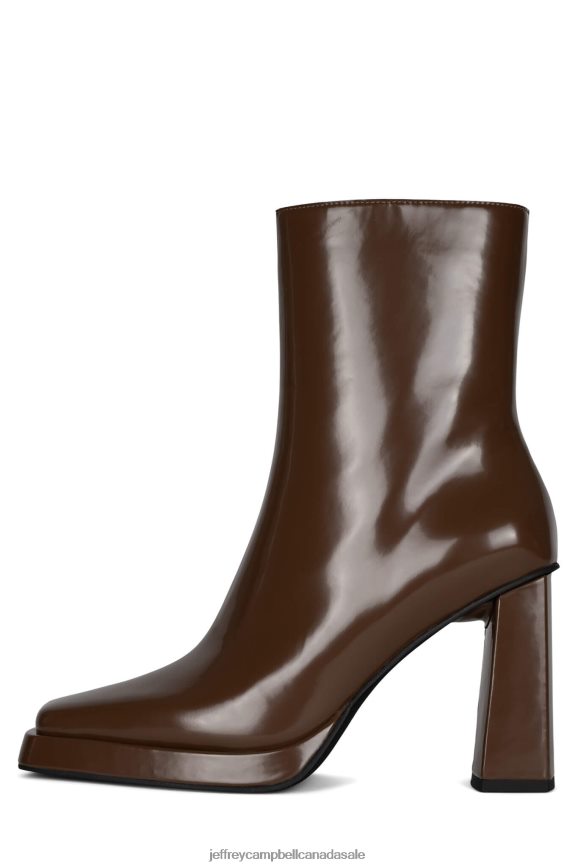 MAXIMAL-LO Women Dark Tan Box PLRNJH503 Jeffrey Campbell Ankle Boots