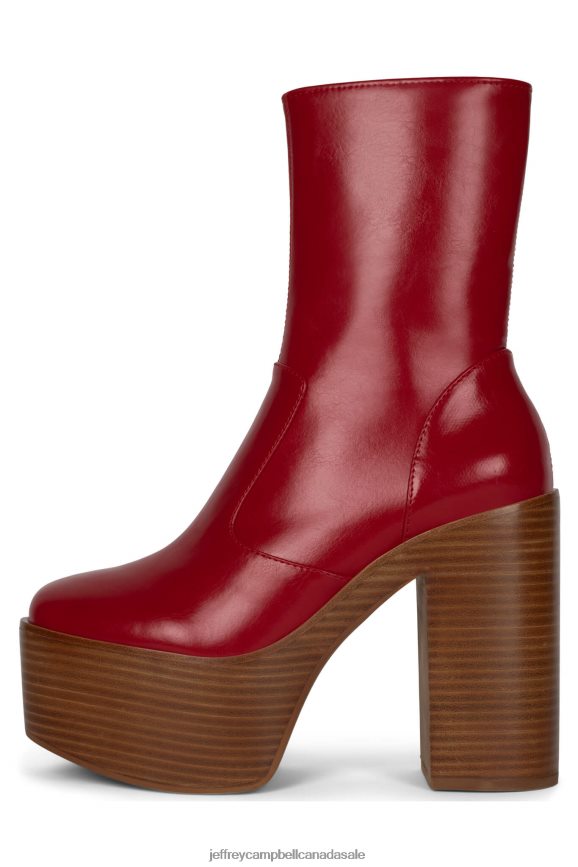 MEXIQUE-2 Women Red PLRNJH579 Jeffrey Campbell Ankle Boots