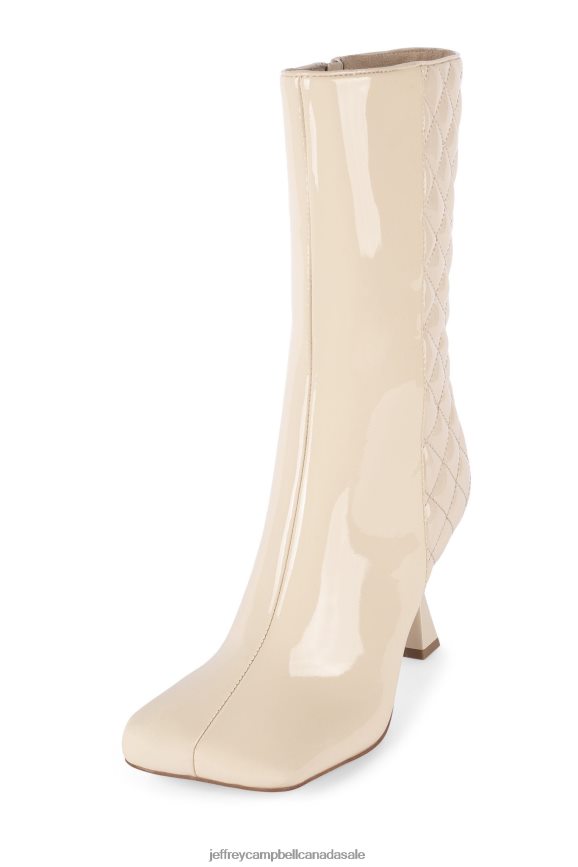 MORPHED-Q Women Nude Patent PLRNJH589 Jeffrey Campbell Ankle Boots