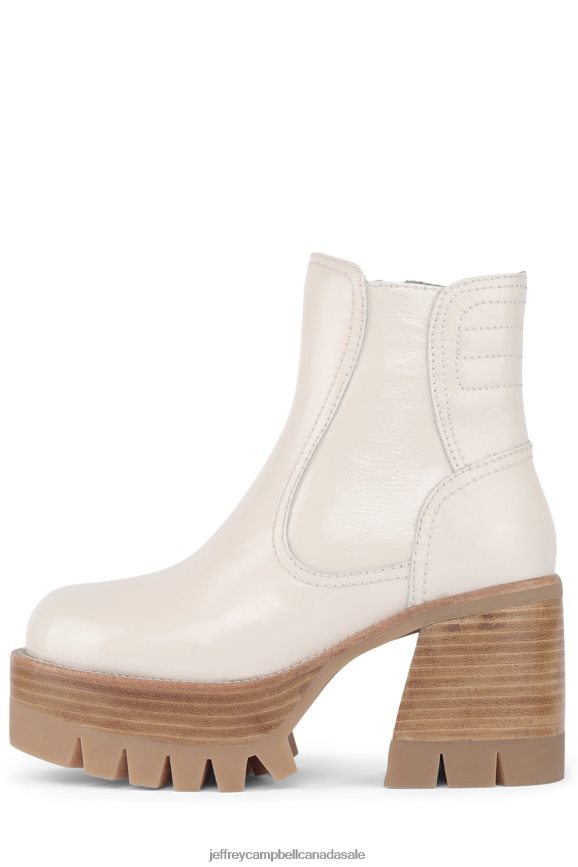QUAVO-2 Women Ice Crinkle Patent PLRNJH658 Jeffrey Campbell Ankle Boots