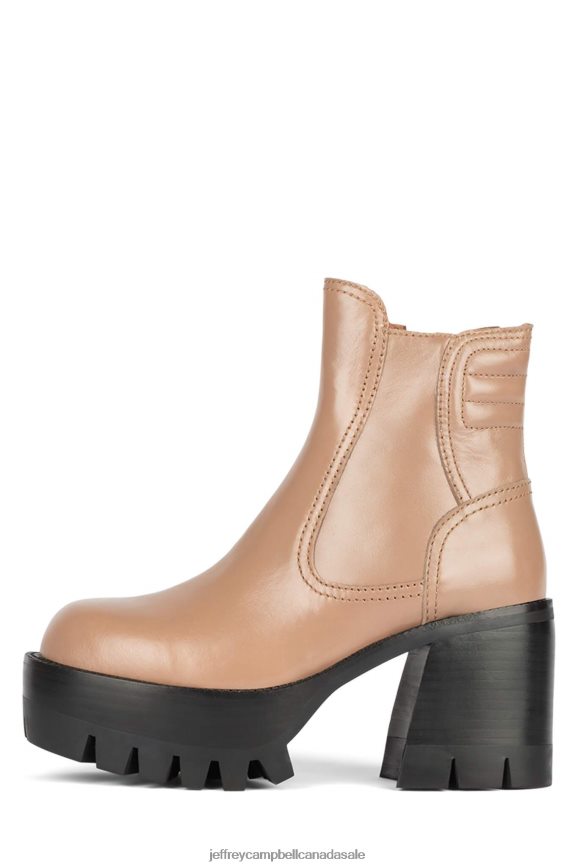 QUAVO-2 Women Taupe PLRNJH471 Jeffrey Campbell Ankle Boots