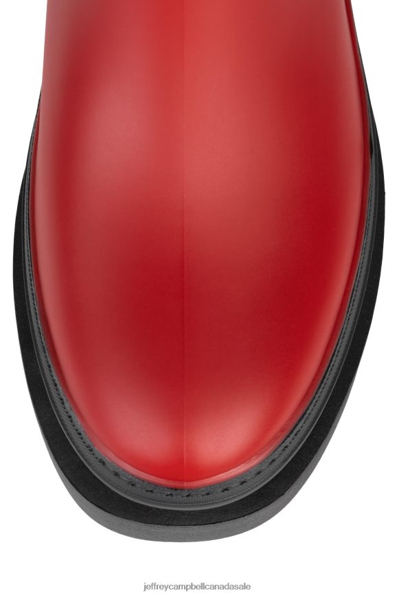 RAIN-STORM Women Red Black PLRNJH889 Jeffrey Campbell Ankle Boots