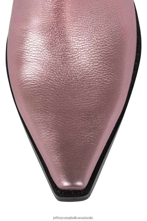 RANCHER-L2 Women Pink Metallic PLRNJH396 Jeffrey Campbell Ankle Boots