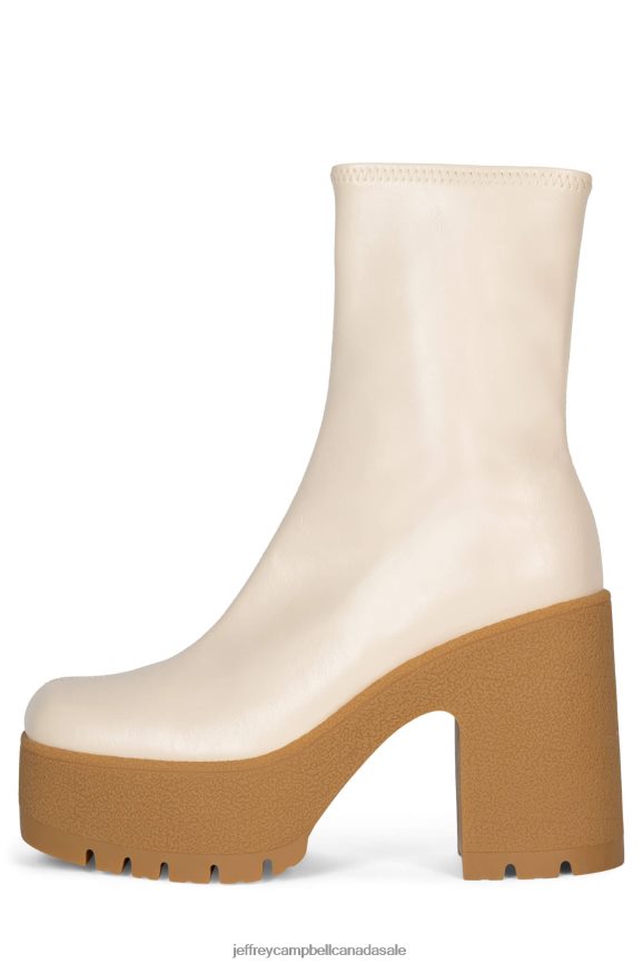 REFRESH-L Women Cream Honey PLRNJH569 Jeffrey Campbell Ankle Boots
