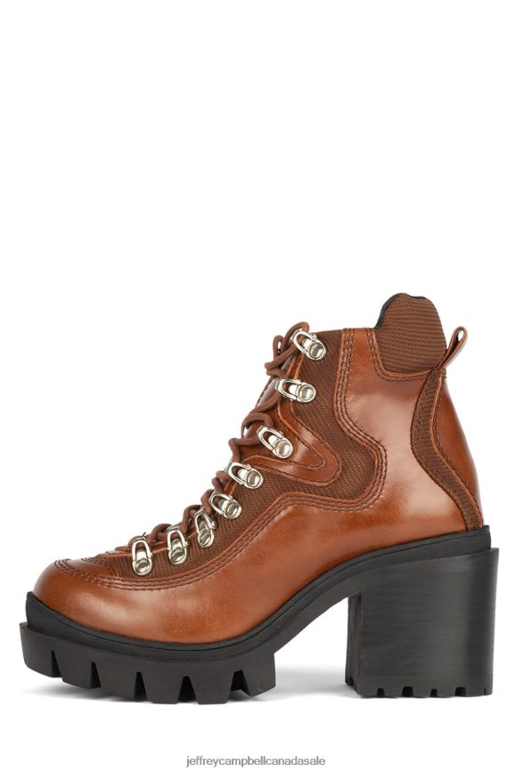 ROAD-RAGE Women Brown PLRNJH451 Jeffrey Campbell Ankle Boots