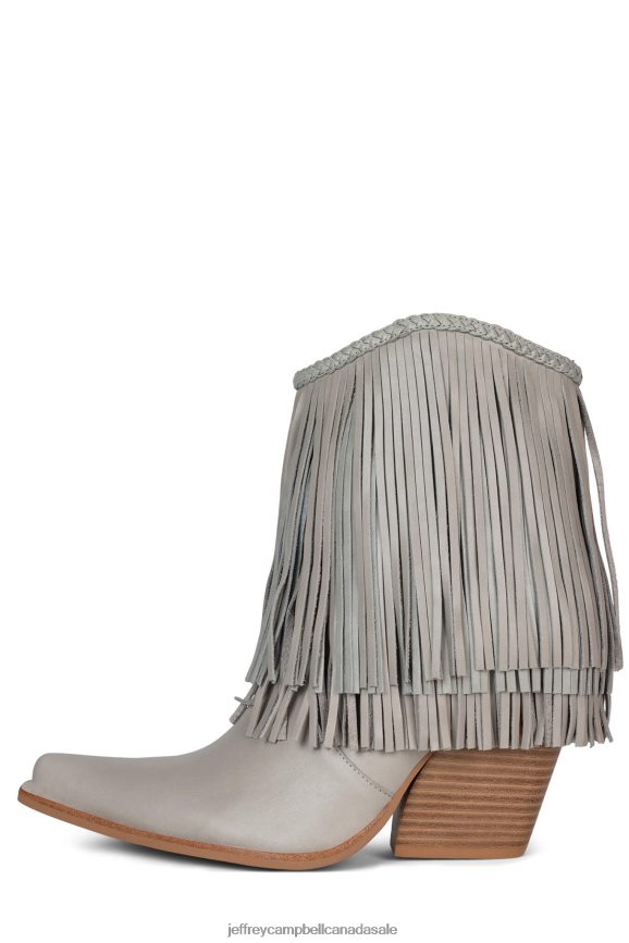 SMALLTOWN2 Women Light Grey PLRNJH656 Jeffrey Campbell Ankle Boots