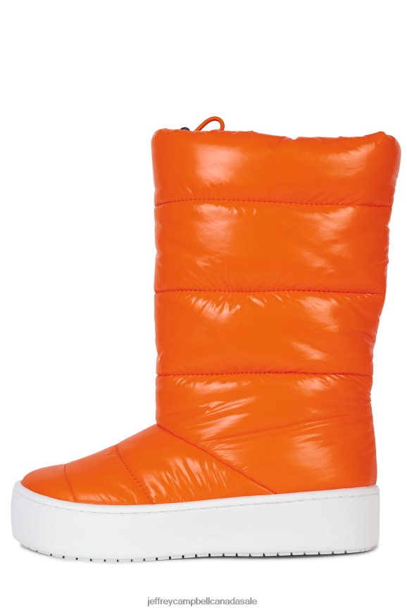 SNOWED-2 Women Orange PLRNJH435 Jeffrey Campbell Ankle Boots