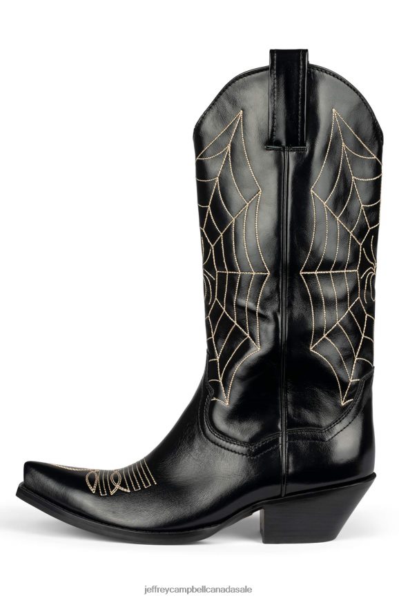 SPIDERWEB Women Black PLRNJH316 Jeffrey Campbell Ankle Boots