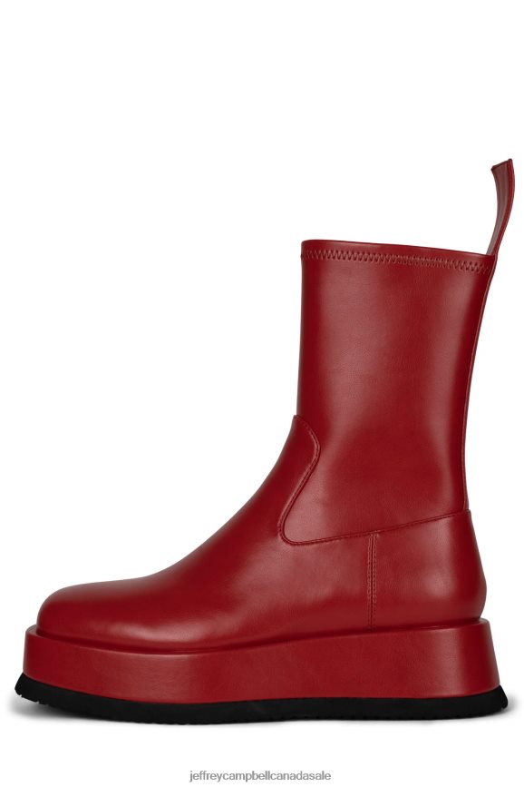 SYNTH Women Red PLRNJH522 Jeffrey Campbell Ankle Boots