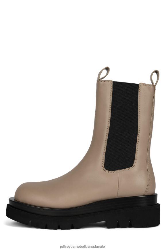 TANKED Women Taupe PLRNJH598 Jeffrey Campbell Ankle Boots