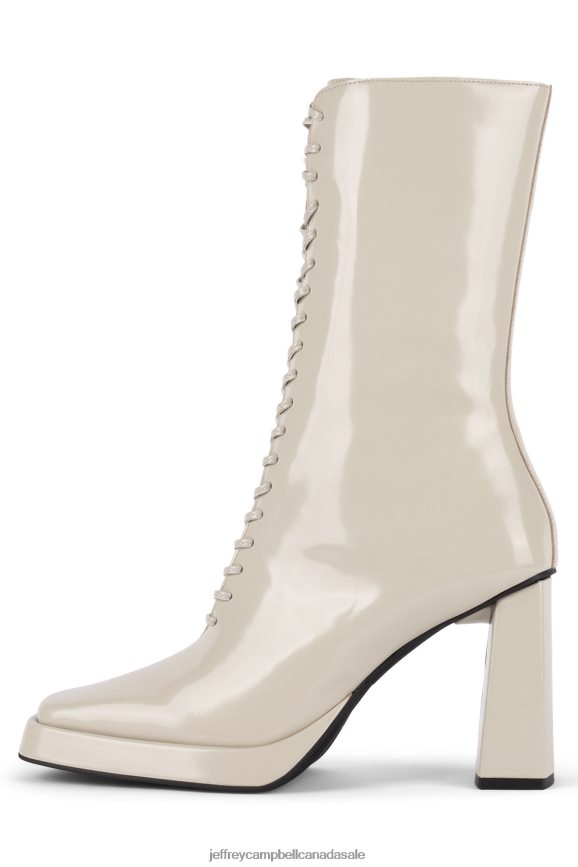 TESTINO Women Ivory Box PLRNJH592 Jeffrey Campbell Ankle Boots