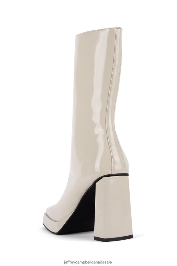 TESTINO Women Ivory Box PLRNJH592 Jeffrey Campbell Ankle Boots