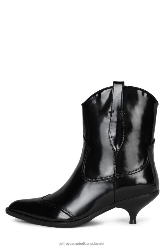 TIMESQUARE Women Black Box PLRNJH510 Jeffrey Campbell Ankle Boots