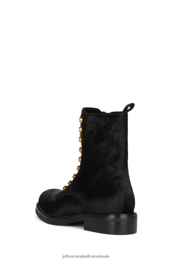 TONETTE-2F Women Black Bronze PLRNJH490 Jeffrey Campbell Ankle Boots