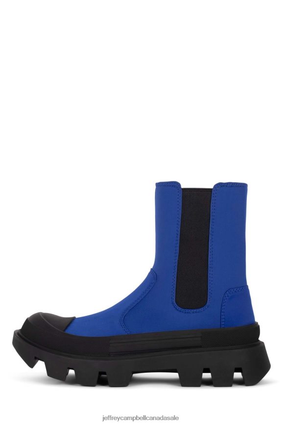 TOUGH-GUY Women Blue PLRNJH460 Jeffrey Campbell Ankle Boots