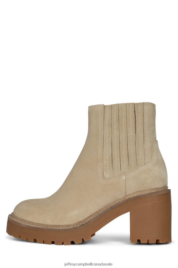TUCKEE Women Sand Suede PLRNJH616 Jeffrey Campbell Ankle Boots